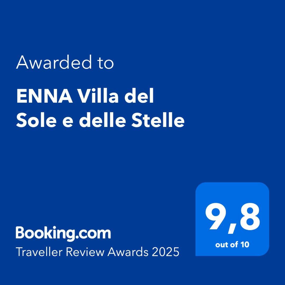 Enna Villa Del Sole E Delle Stelle Екстериор снимка